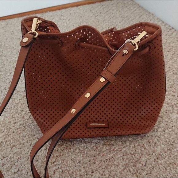Rebecca Minkoff Star Perforated Bucket Bag - Picture 9 of 12